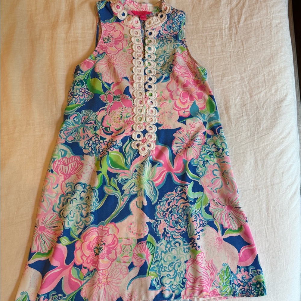 Lilly Pulitzer Shift Dress | Size 4 | Classic Floral Print
